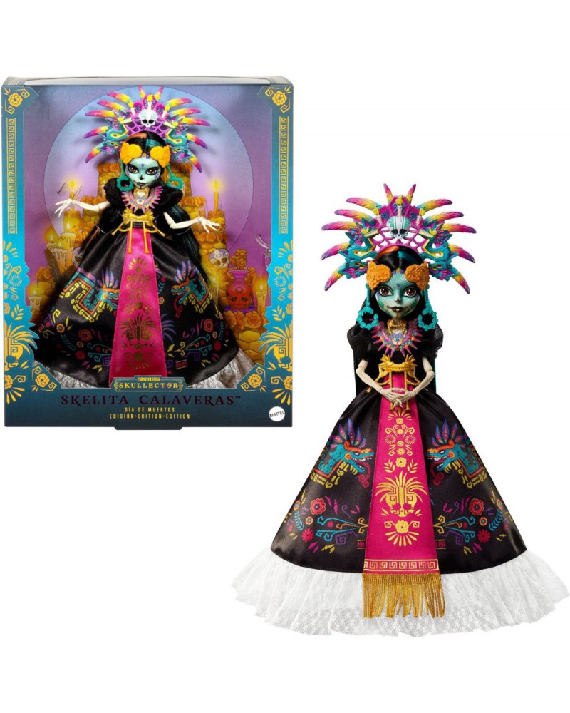 MONSTER HIGH ΣΥΛΛΕΚΤΙΚΗ ΚΟΥΚΛΑ DÍA DE LOS MUERTOS  SKELITA (JDR63)