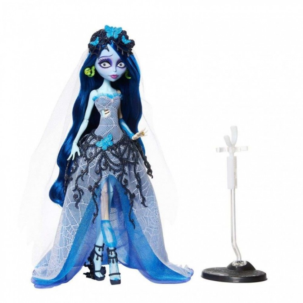 MONSTER HIGH SCULLECTOR ΚΟΥΚΛΑ Η ΝΕΚΡΗ ΝΥΦΗ (JDR67)