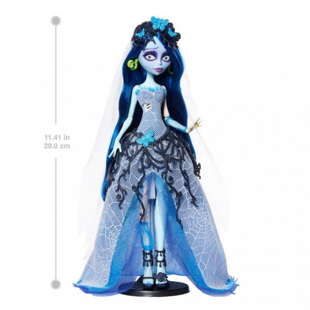 MONSTER HIGH SCULLECTOR ΚΟΥΚΛΑ Η ΝΕΚΡΗ ΝΥΦΗ (JDR67)