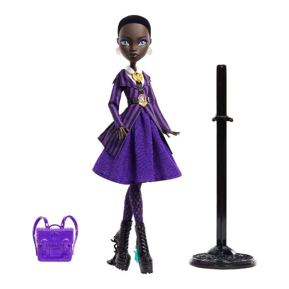MONSTER HIGH X WEDNESDAY ΣΥΛΛΕΚΤΙΚΗ ΚΟΥΚΛΑ BIANCA BARCLAY (JDR71)