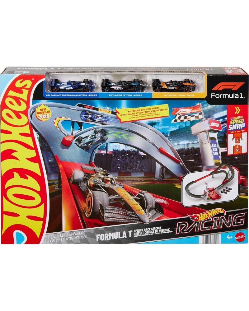 HOT WHEELS RACING ΠΙΣΤΑ F1 SPRINT (JDY15)