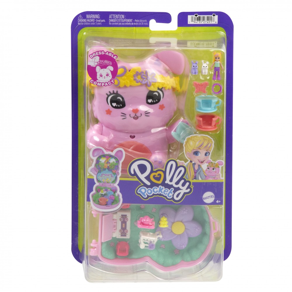 POLLY MINI - Ο ΚΟΣΜΟΣ ΤΗΣ POLLY ΣΕΤΑΚΙΑ TEA PARTY BUNNY (JCR40)