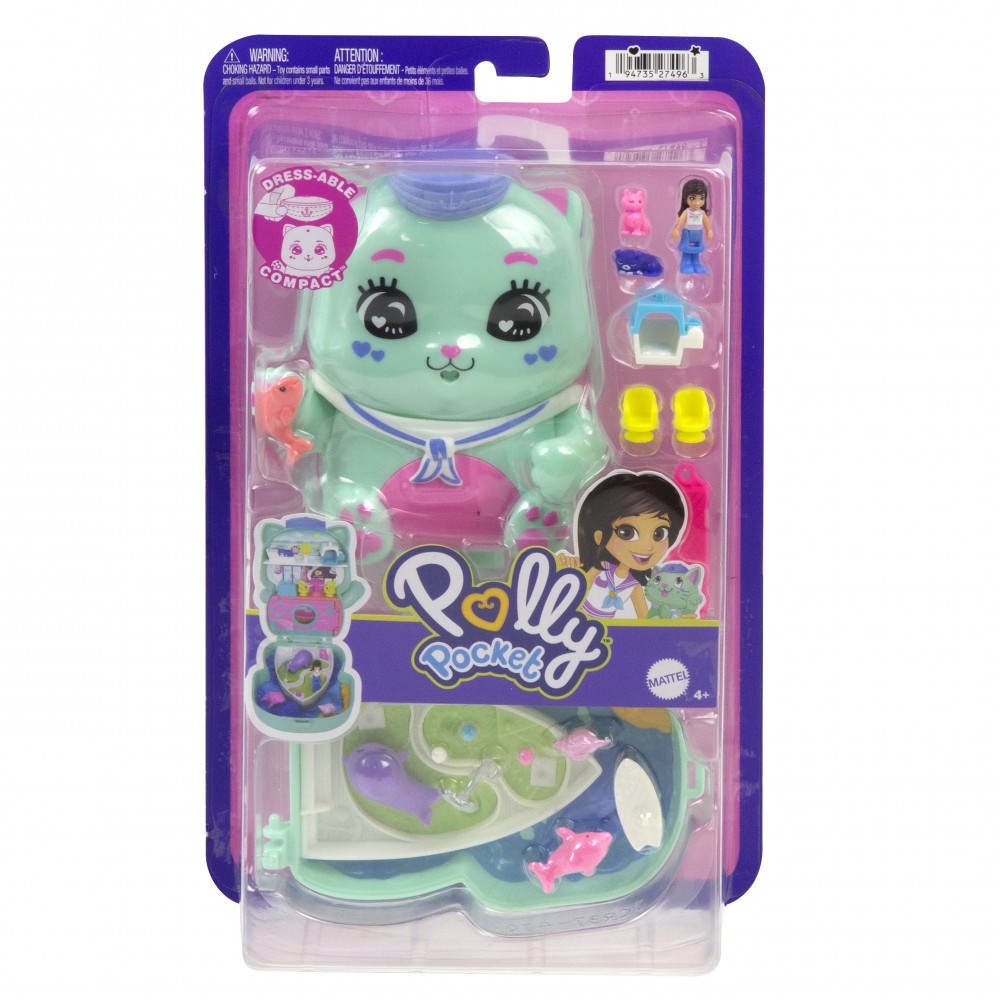 POLLY MINI - Ο ΚΟΣΜΟΣ ΤΗΣ POLLY ΣΕΤΑΚΙΑ Sail Kitty  (JCR37)