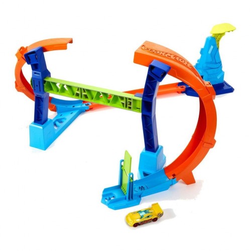  HOT WHEELS ΠΙΣΤΑ CORKSCREW JUMP CHAMPION (JFH36)