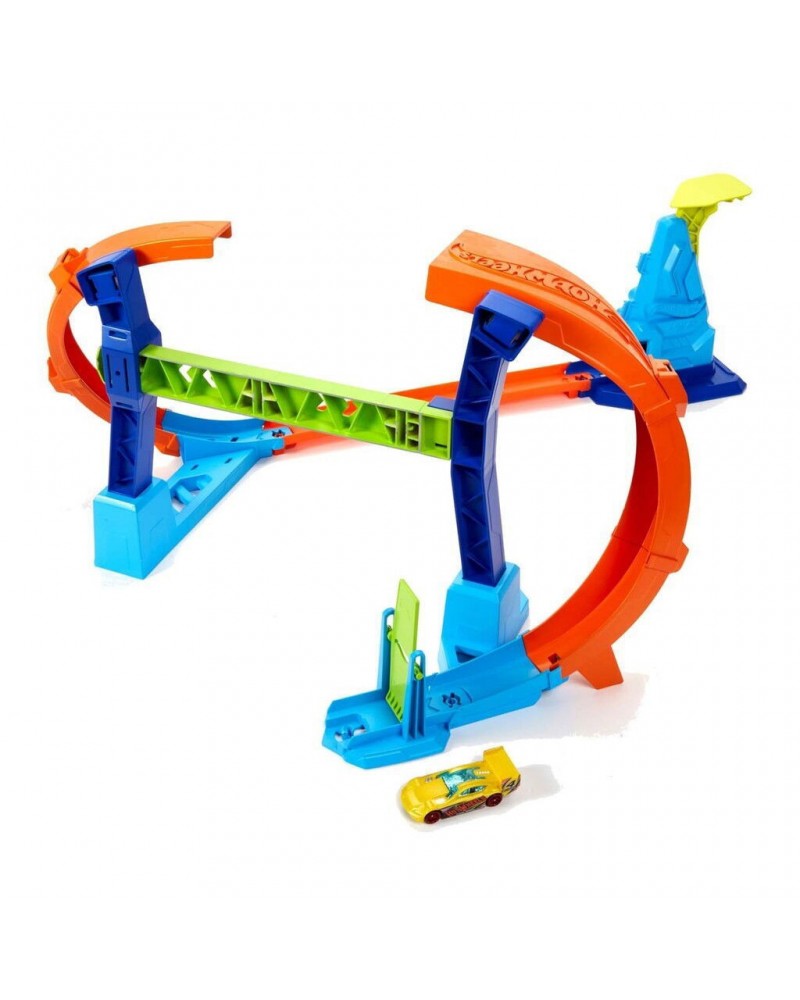  HOT WHEELS ΠΙΣΤΑ CORKSCREW JUMP CHAMPION (JFH36)