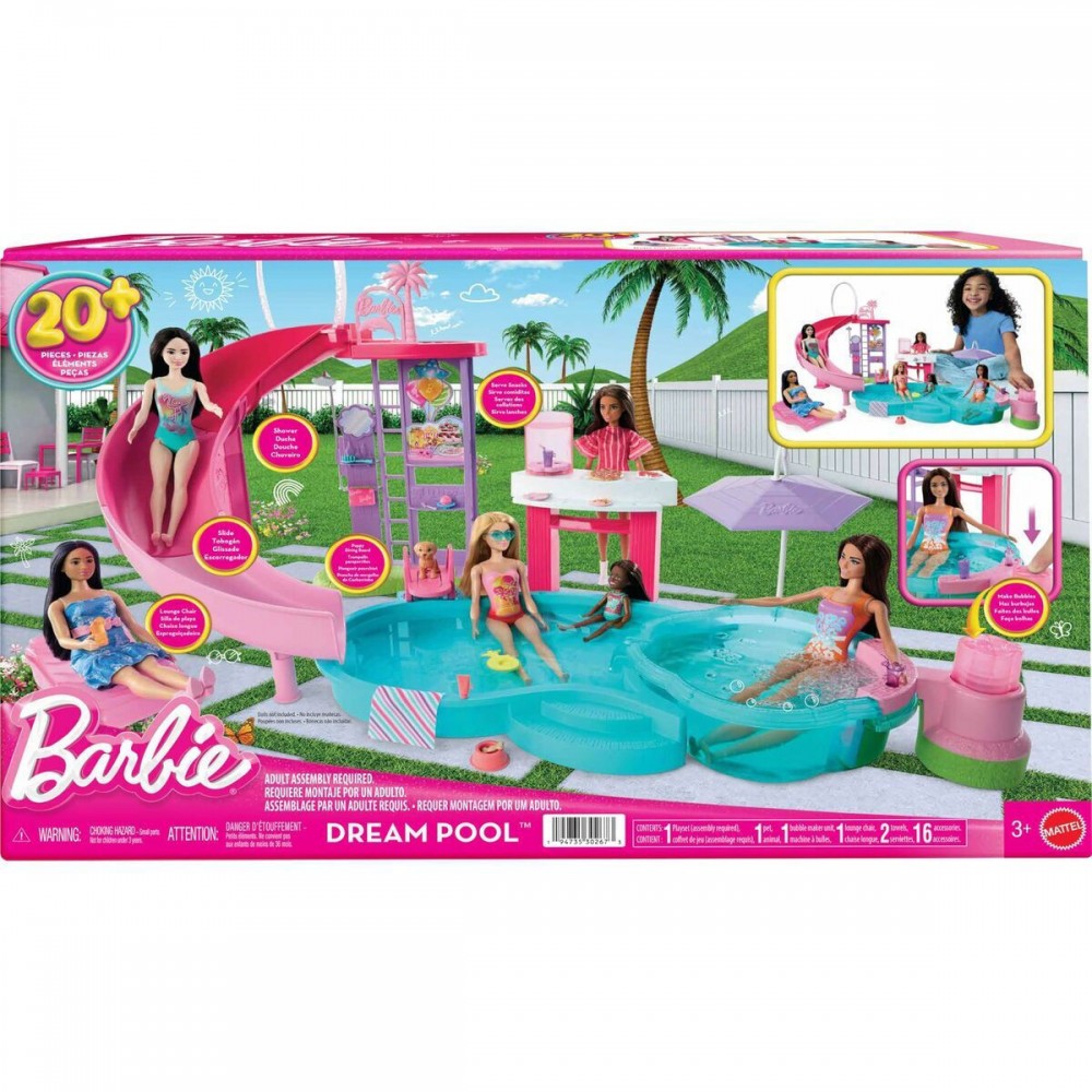 BARBIE ΟΝΕΙΡΕΜΕΝΗ ΠΙΣΙΝΑ (JFP01)