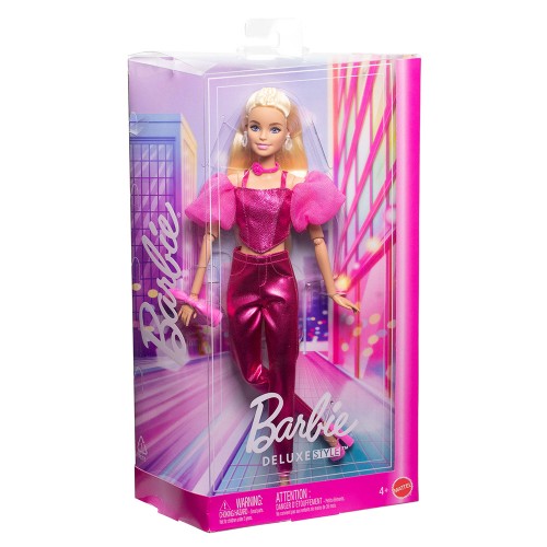 BARBIE DELUXE STYLE METALLICS - ΡΟΖ ΣΥΝΟΛΟ (JFP40)