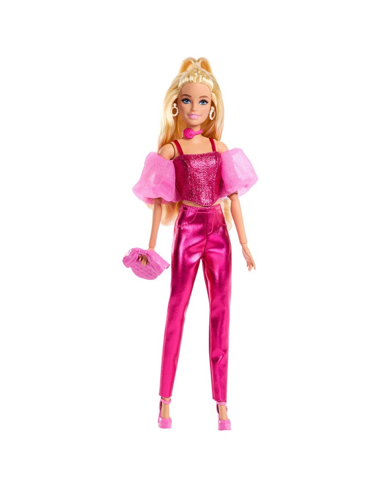 BARBIE DELUXE STYLE METALLICS - ΡΟΖ ΣΥΝΟΛΟ (JFP40)