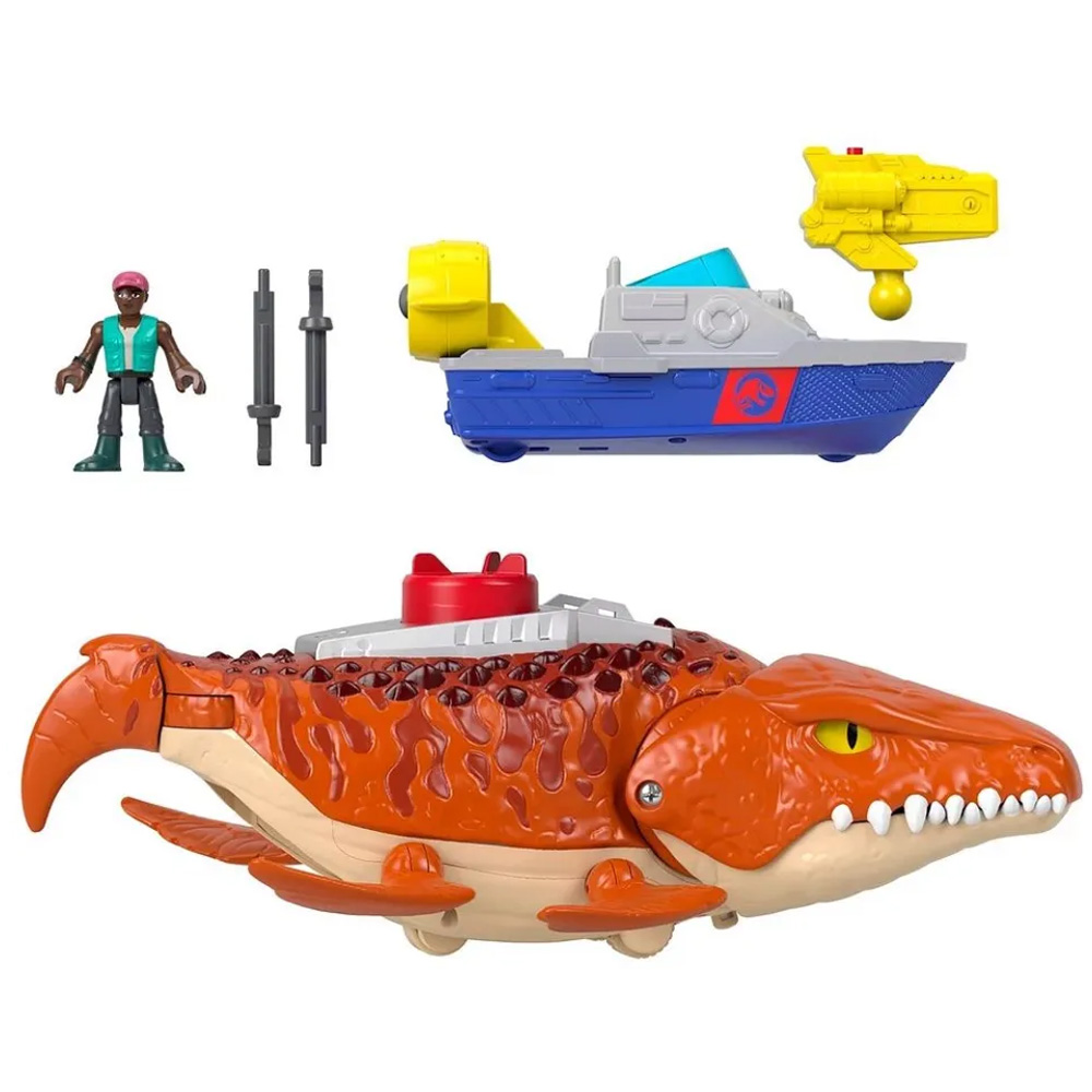 IMAGINEXT JURASSIC WORLD REBIRTH ΤΟ ΚΥΝΗΓΙ ΤΟΥ ΜΟΣΟΣΑΥΡΟΥ (JFR23)
