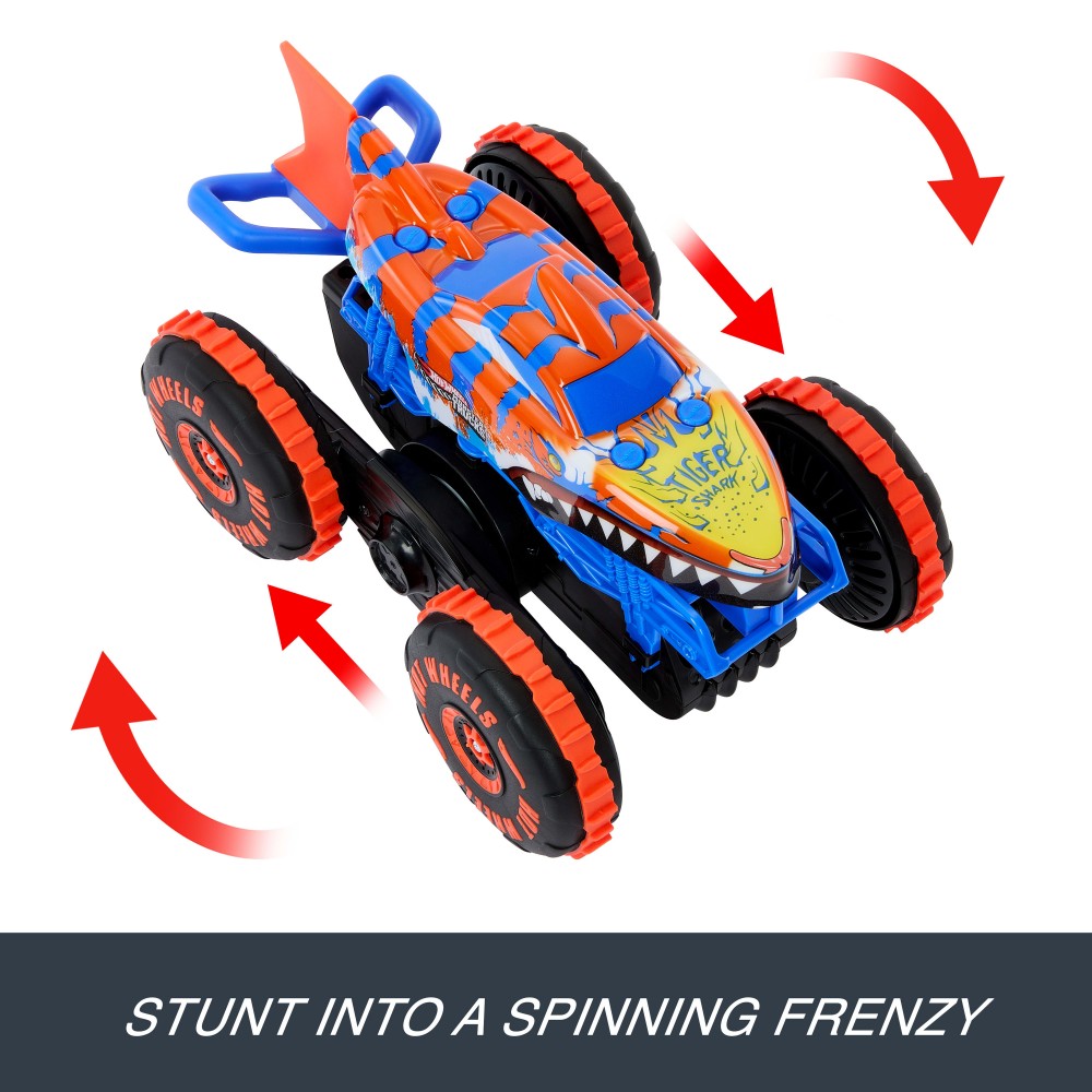 HOT WHEELS ΤΗΛΕΚΑΤΕΥΘΥΝΟΜΕΝΟ MΤ TIGER SHARK ΠΟΥ ΣΚΑΡΦΑΛΩΝΕΙ 1:15 (JFR39)