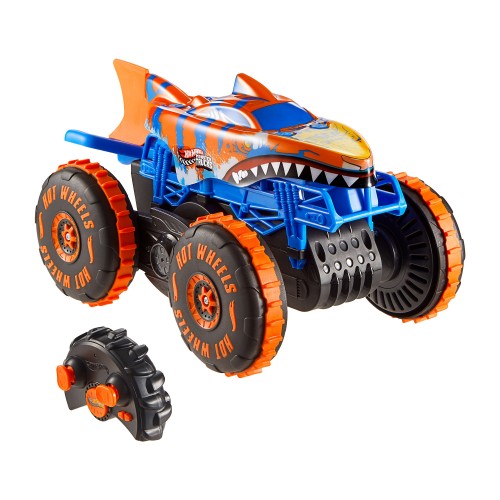 HOT WHEELS ΤΗΛΕΚΑΤΕΥΘΥΝΟΜΕΝΟ MΤ TIGER SHARK ΠΟΥ ΣΚΑΡΦΑΛΩΝΕΙ 1:15 (JFR39)
