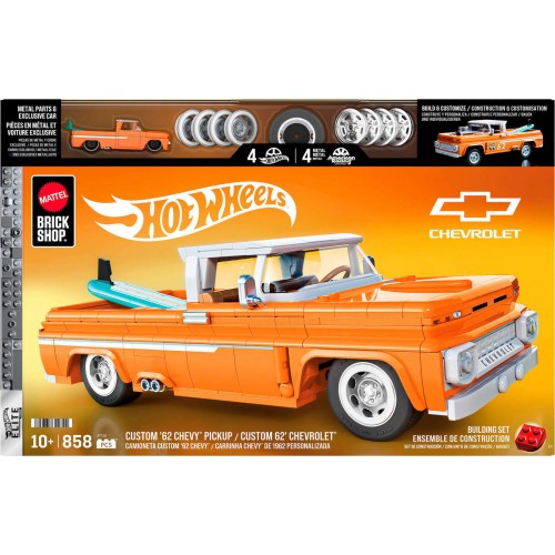 MATTEL BRICK SHOP: HOT WHEELS ELITE SERIES - '62 CHEVY PICKUP (JFT20)