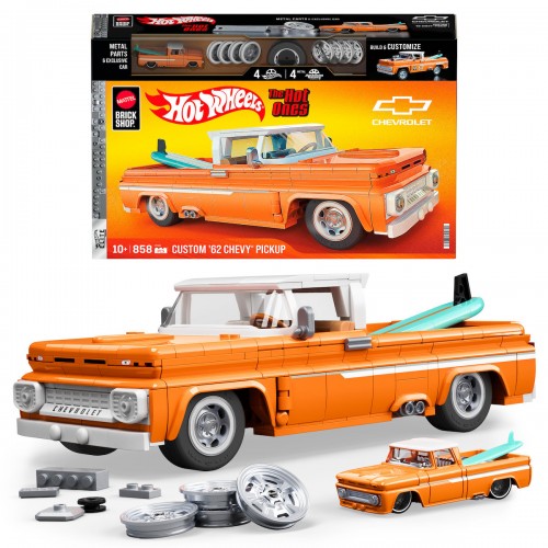 MATTEL BRICK SHOP: HOT WHEELS ELITE SERIES - '62 CHEVY PICKUP (JFT20)