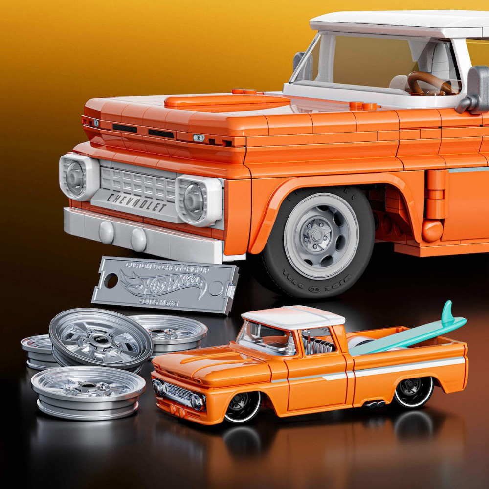 MATTEL BRICK SHOP: HOT WHEELS ELITE SERIES - '62 CHEVY PICKUP (JFT20)