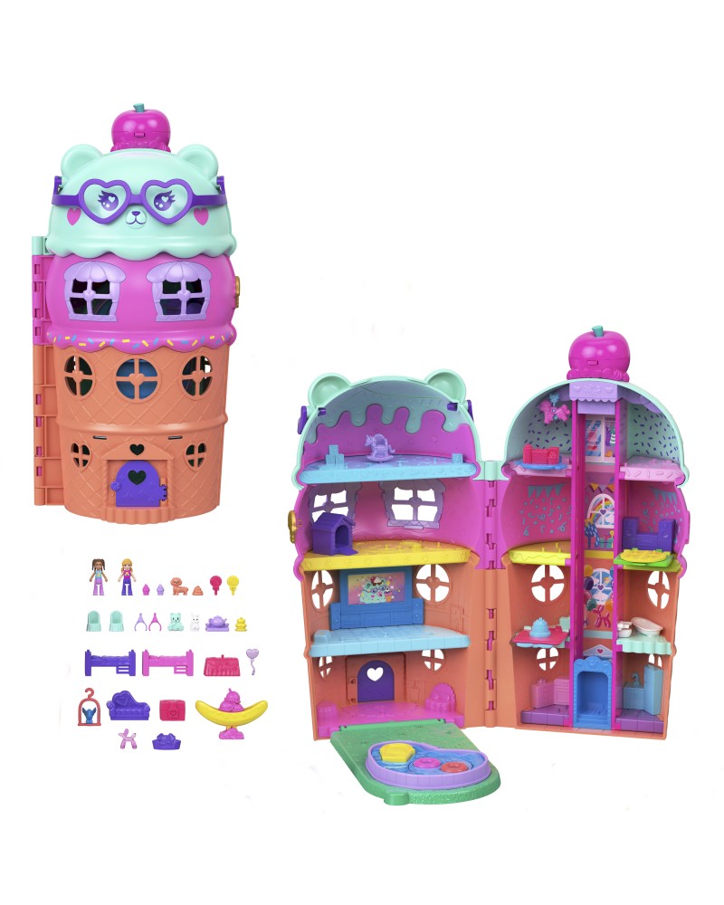 POLLY POCKET MINI - ΣΠΙΤΑΚΙ ΠΑΓΩΤΟ (JFT91)