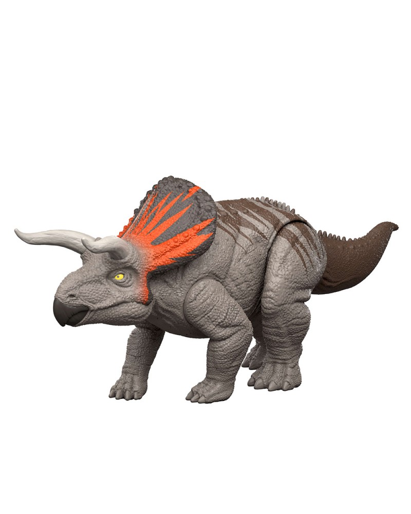 JURASSIC WORLD REBIRTH ΦΙΓΟΥΡΑ ΔΕΙΝΟΣΑΥΡΟΥ ΜΕ ΣΠΑΣΤΑ ΜΕΛΗ ZUNICERATOPS (JGB79)