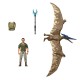JURASSIC WORLD REBIRTH - DR. LOOMIS & PTERANODON (JGB83)