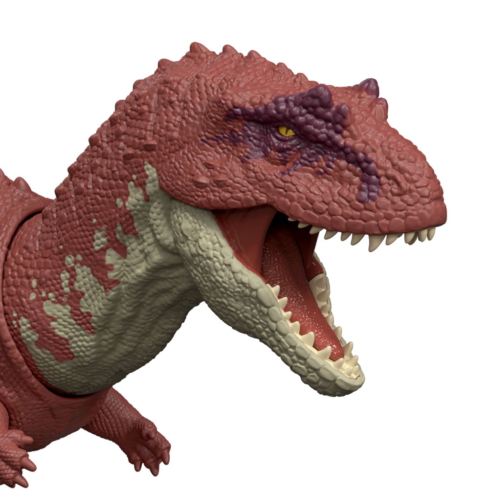 JURASSIC WORLD REBIRTH ΔΕΙΝΟΣΑΥΡΟΣ ΜΕ ΚΙΝΟΥΜΕΝΑ ΜΕΛΗ, ΛΕΙΤΟΥΡΓΙΑ ΕΠΙΘΕΣΗΣ & ΗΧΟΥ AUCASAURUS (JGB88)