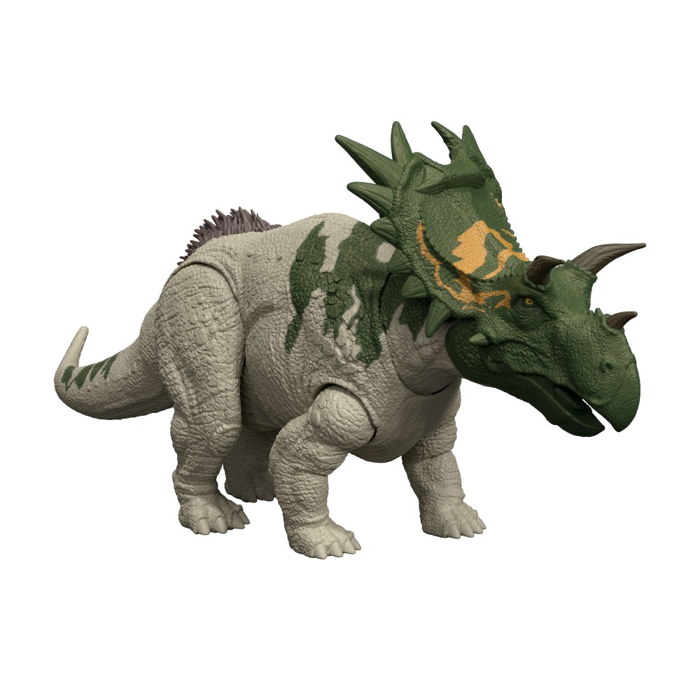 JURASSIC WORLD REBIRTH ΔΕΙΝΟΣΑΥΡΟΣ ΜΕ ΚΙΝΟΥΜΕΝΑ ΜΕΛΗ, ΛΕΙΤΟΥΡΓΙΑ ΕΠΙΘΕΣΗΣ & ΗΧΟΥ SPICLYPEUS (JGB89)