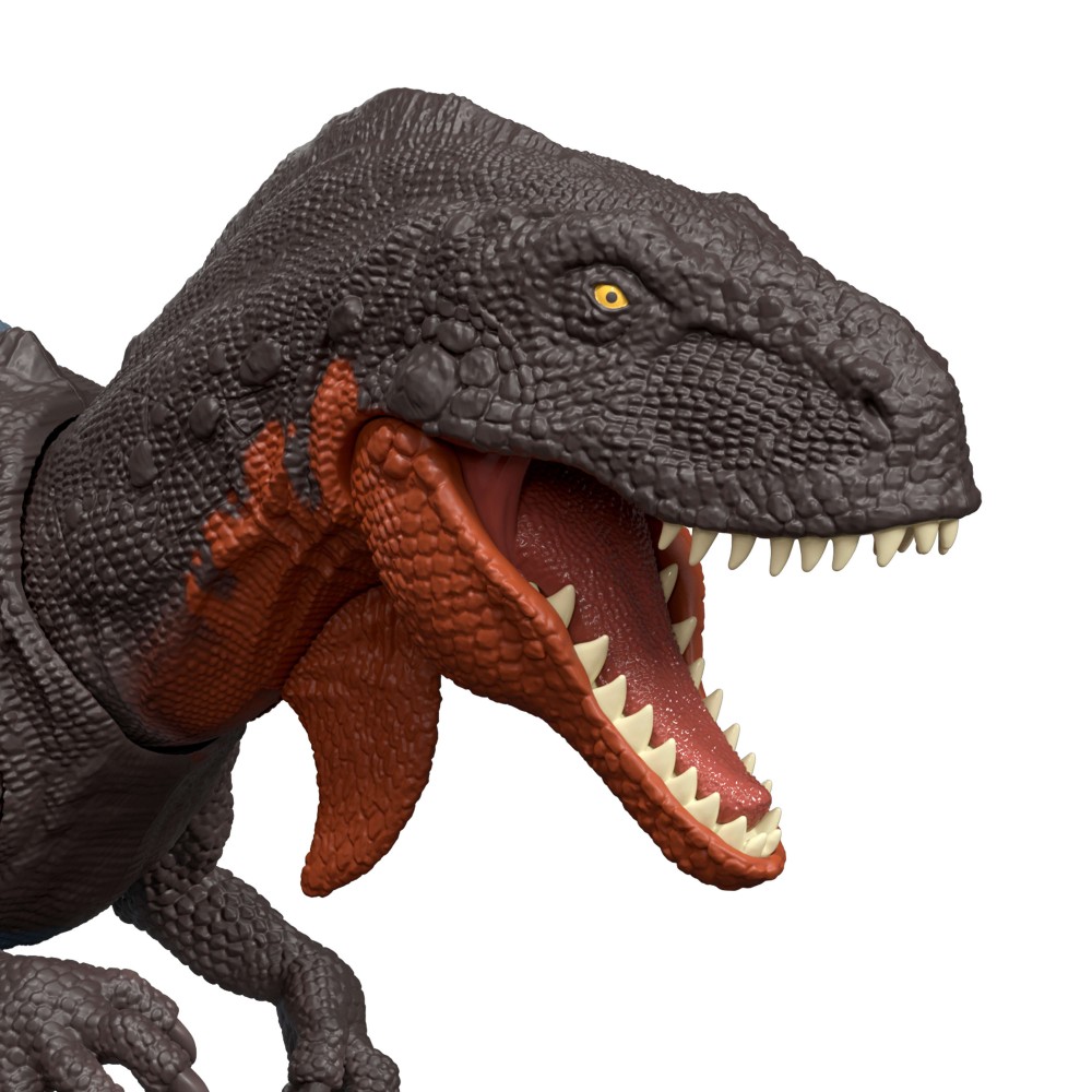 JURASSIC WORLD REBIRTH ΔΕΙΝΟΣΑΥΡΟΣ ΜΕ ΚΙΝΟΥΜΕΝΑ ΜΕΛΗ, ΛΕΙΤΟΥΡΓΙΑ ΕΠΙΘΕΣΗΣ & ΗΧΟΥ ABELISAURUS (JGB91)