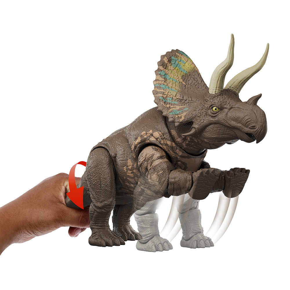 JURASSIC WORLD REBIRTH ΜΕΓΑΛΟΣ ΔΕΙΝΟΣΑΥΡΟΣ EOTRICERATOPS (JGB93)
