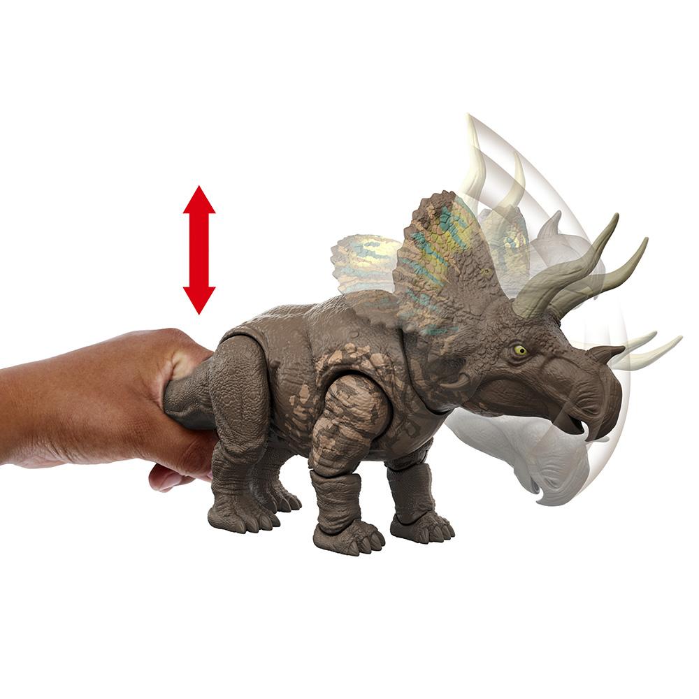 JURASSIC WORLD REBIRTH ΜΕΓΑΛΟΣ ΔΕΙΝΟΣΑΥΡΟΣ EOTRICERATOPS (JGB93)