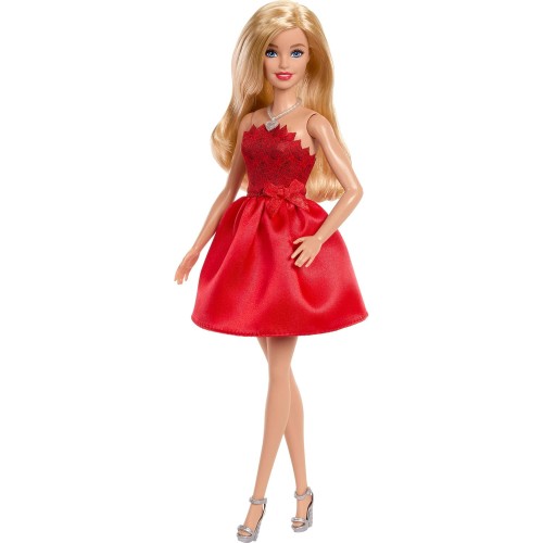 BARBIE 80 ΧΡΟΝΙΑ - ΚΟΚΚΙΝΟ ΦΟΡΕΜΑ (JGD25)