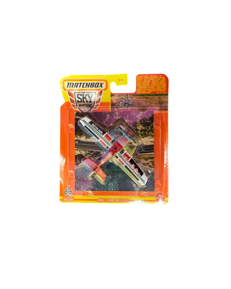 MATCHBOX ΑΕΡΟΠΛΑΝΑΚΙΑ ΜΕ ΑΕΡΟΔΙΑΔΡΟΜΟ MBX CROP DUSTER (JGP08)