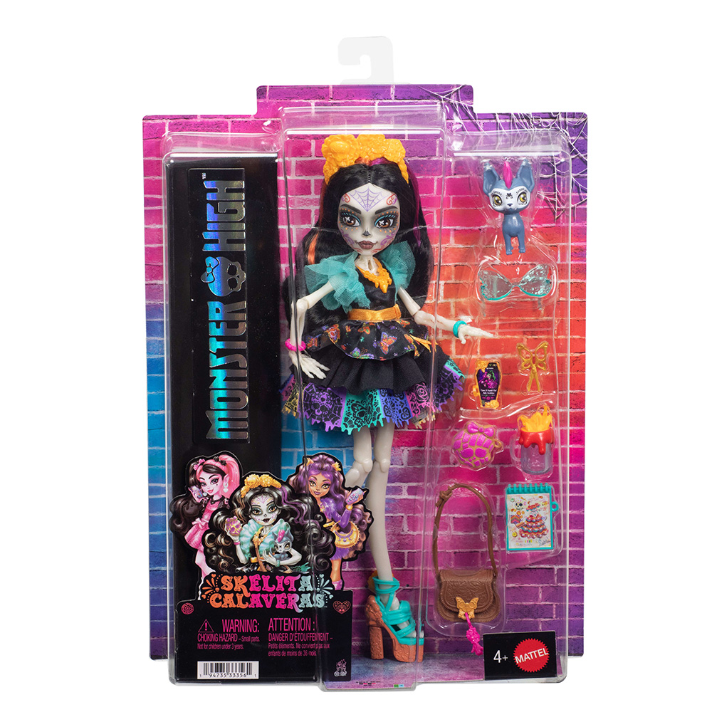 MONSTER HIGH SKELITA CALAVERAS (JHK34)