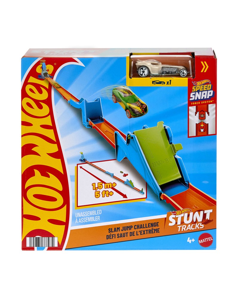 HOT WHEELS STUNT ΠΙΣΤΑ SLAM JUMP CHALLENGE (JHK78)