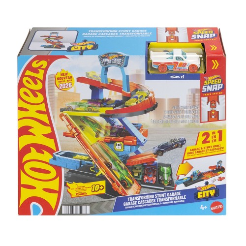 HOT WHEELS CITY ΠΟΛΥΜΟΡΦΙΚΟ ΓΚΑΡΑΖ-ΠΙΣΤΑ (JHL94)