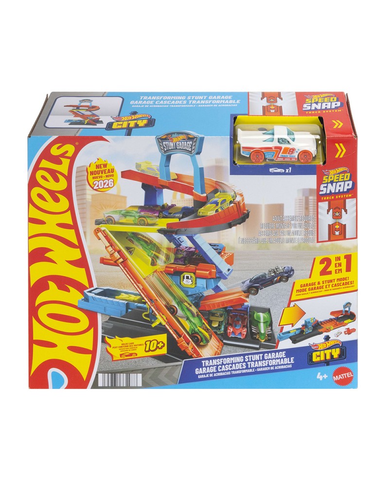 HOT WHEELS CITY ΠΟΛΥΜΟΡΦΙΚΟ ΓΚΑΡΑΖ-ΠΙΣΤΑ (JHL94)