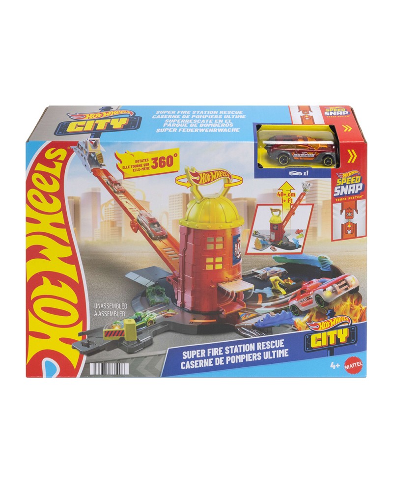 HOT WHEELS CITY ΣΟΥΠΕΡ ΠΥΡΟΣΒΕΣΤΙΚΟΣ ΣΤΑΘΜΟΣ (JHL95)