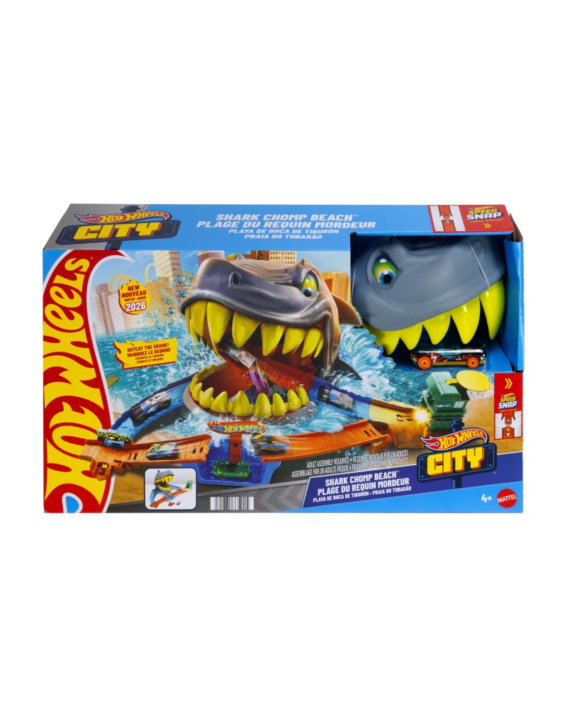 ΛΑΜΠΑΔΑ HOT WHEELS CITY ΠΙΣΤΑ ΕΠΙΘΕΣΗ ΚΑΡΧΑΡΙΑ (JHL96)