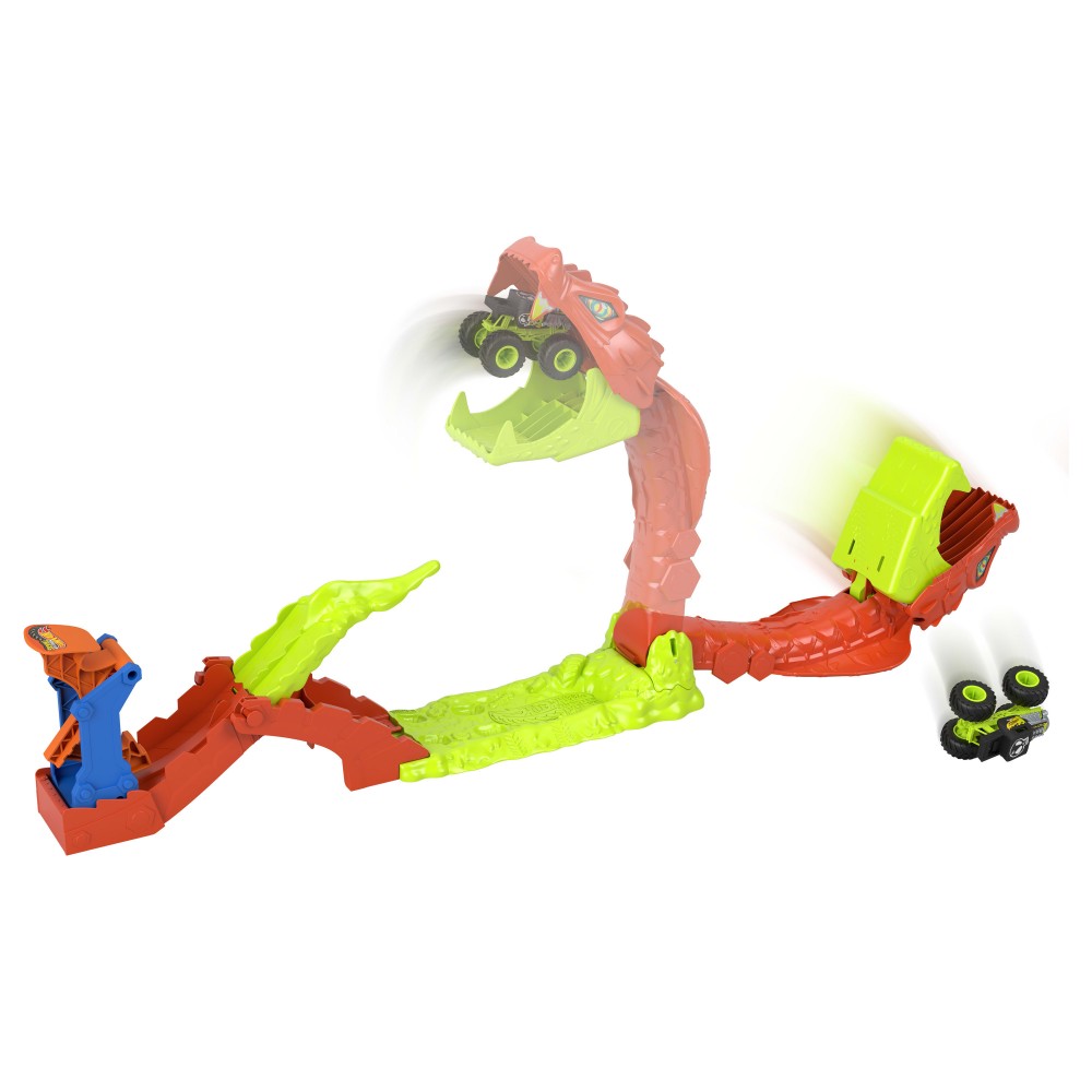 ΛΑΜΠΑΔΑ HOT WHEELS MONSTER TRUCKS ΠΙΣΤΑ ΕΠΙΘΕΣΗ ΦΙΔΙΟΥ (JJN44)