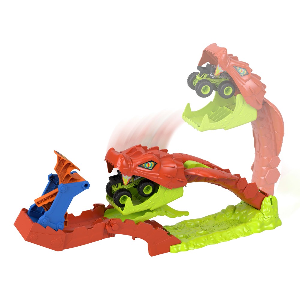 ΛΑΜΠΑΔΑ HOT WHEELS MONSTER TRUCKS ΠΙΣΤΑ ΕΠΙΘΕΣΗ ΦΙΔΙΟΥ (JJN44)