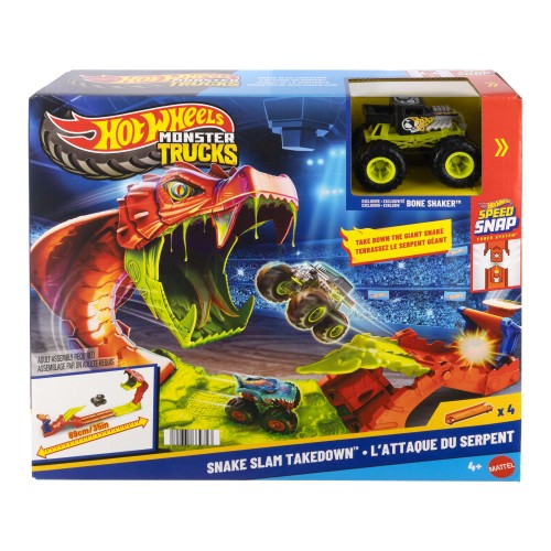 ΛΑΜΠΑΔΑ HOT WHEELS MONSTER TRUCKS ΠΙΣΤΑ ΕΠΙΘΕΣΗ ΦΙΔΙΟΥ (JJN44)