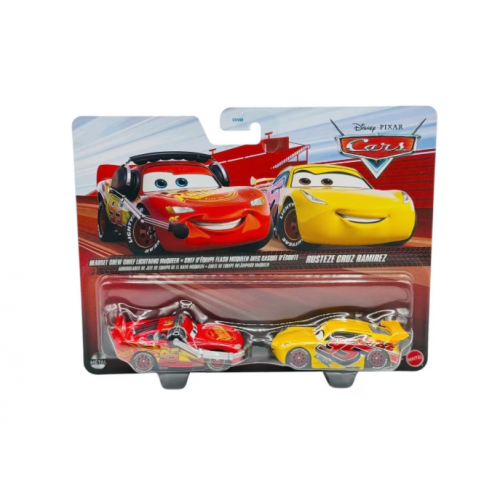CARS ΑΥΤΟΚΙΝΗΤΑΚΙΑ ΣΕΤ ΤΩΝ 2 HEADSET CREW CHIEF LIGHTNING MCQUEEN & RUSTEZE CRUZ RAMIREZ (JJW85)