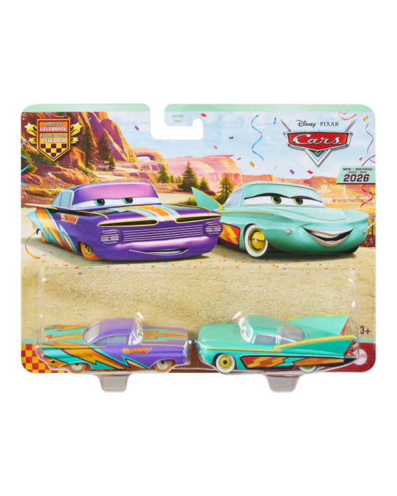 CARS ΑΥΤΟΚΙΝΗΤΑΚΙΑ ΣΕΤ ΤΩΝ 2 RAMONE & FLO (JJW88)