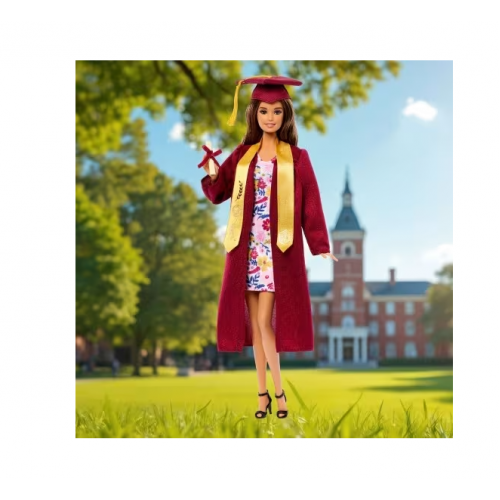 BARBIE ΣΥΛΛΕΚΤΙΚΗ ΚΟΥΚΛΑ GRADUATION WISHES (JJX81)