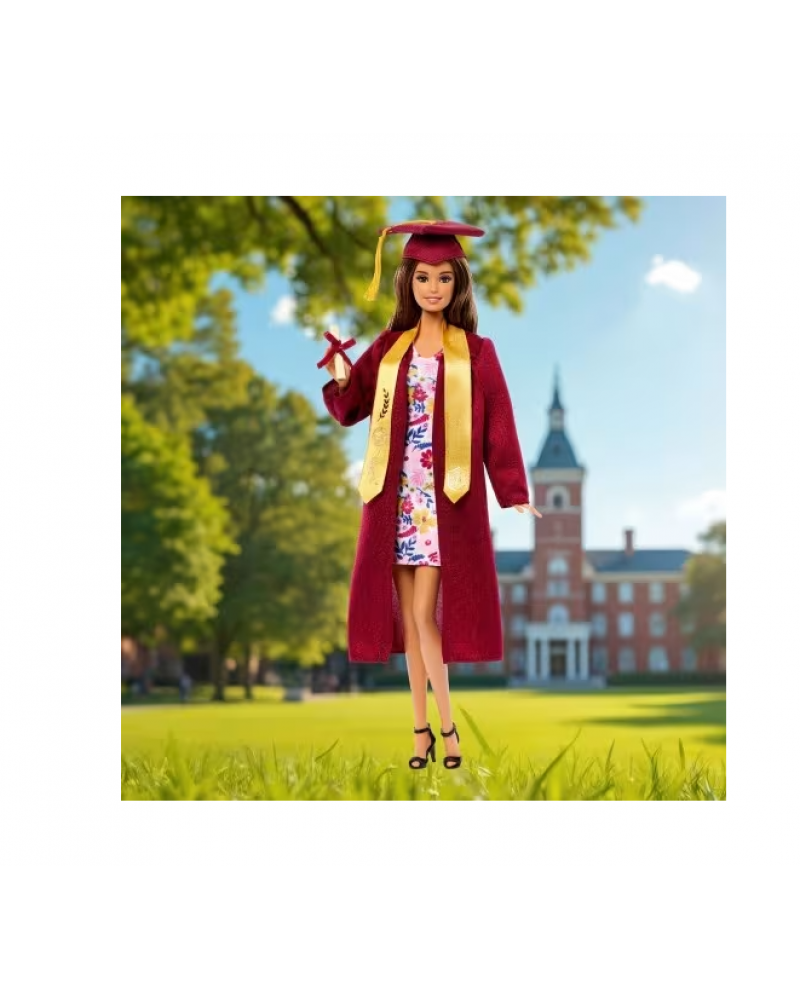 BARBIE ΣΥΛΛΕΚΤΙΚΗ ΚΟΥΚΛΑ GRADUATION WISHES (JJX81)