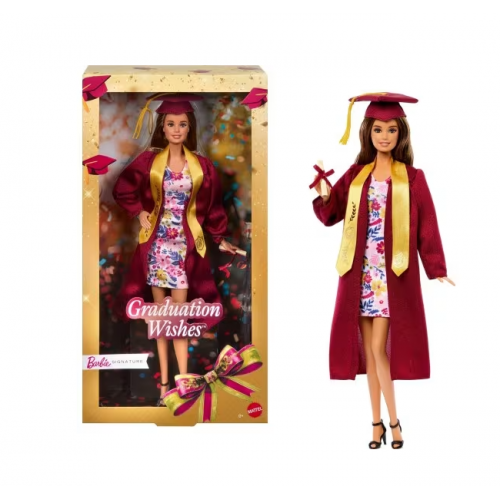 BARBIE ΣΥΛΛΕΚΤΙΚΗ ΚΟΥΚΛΑ GRADUATION WISHES (JJX81)