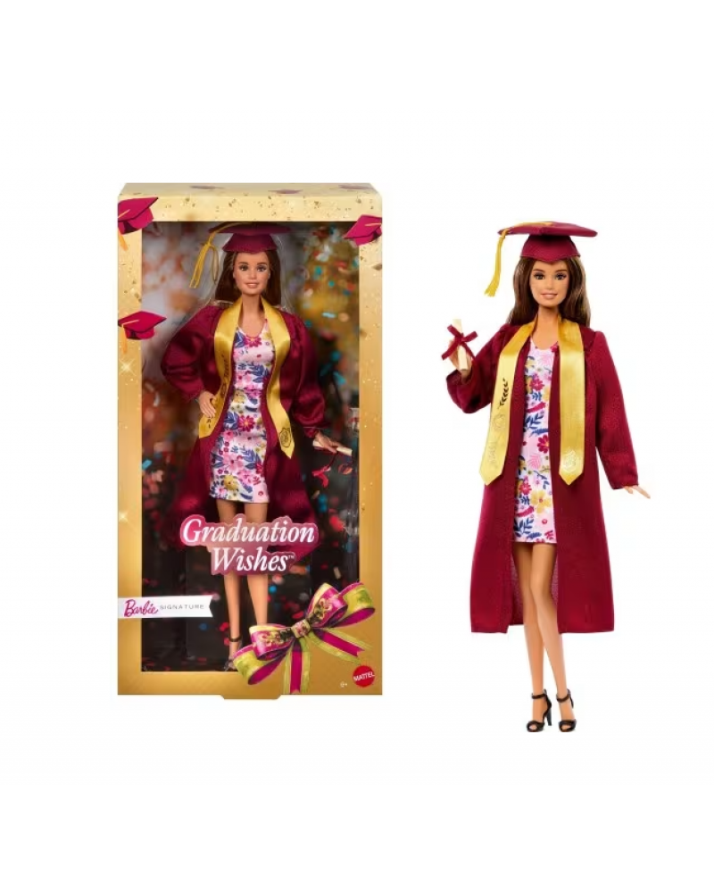 BARBIE ΣΥΛΛΕΚΤΙΚΗ ΚΟΥΚΛΑ GRADUATION WISHES (JJX81)