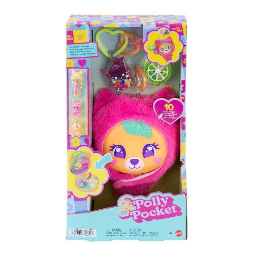 POLLY POCKET MINI ΛΟΥΤΡΙΝΟ ΑΡΚΟΥΔΑΚΙ COMPACT ΣΕΤ ΠΑΙΧΝΙΔΙΟΥ (JKC79)