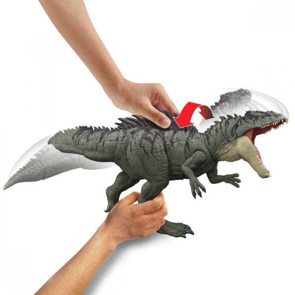 JURASSIC WORLD ΣΟΥΠΕΡ COLOSSAL T-REX (JKG93)