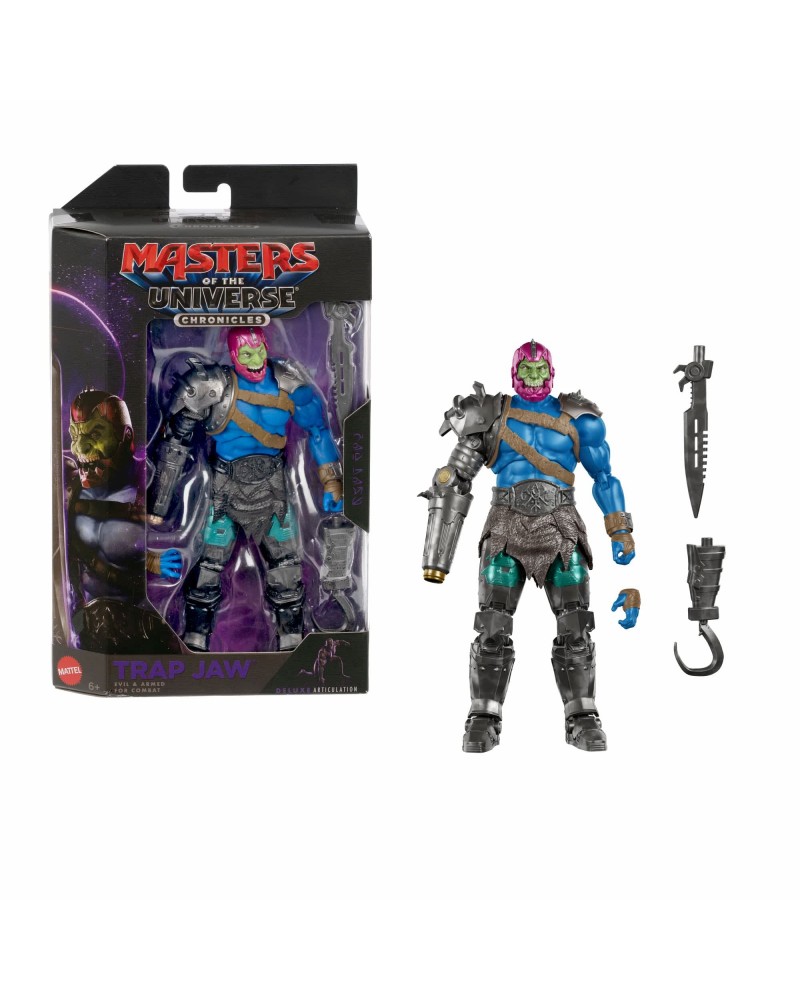 MOTU ΣΥΛΛΕΚΤΙΚΗ ΦΙΓΟΥΡΑ ΜΕ ΑΞΕΣΟΥΑΡ TRAP JAW (JKJ27)