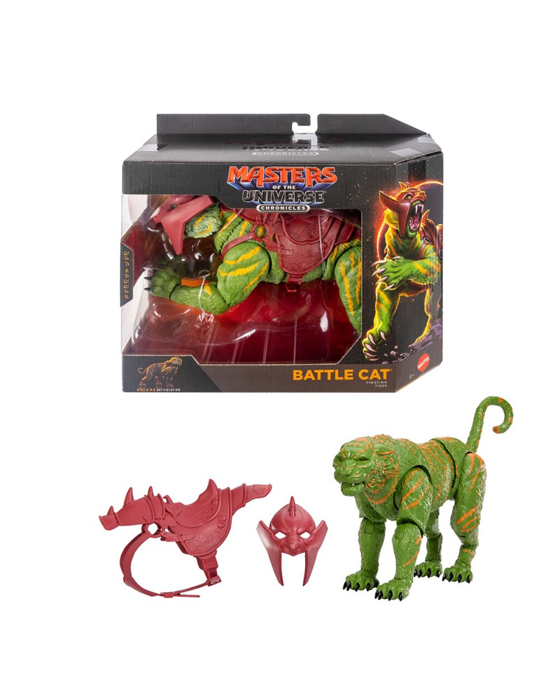 MASTERS OF THE UNIVERSE ΣΥΛΛΕΚΤΙΚΟ BATTLE CAT ΜΕ ΑΞΕΣΟΥΑΡ (JKJ32)