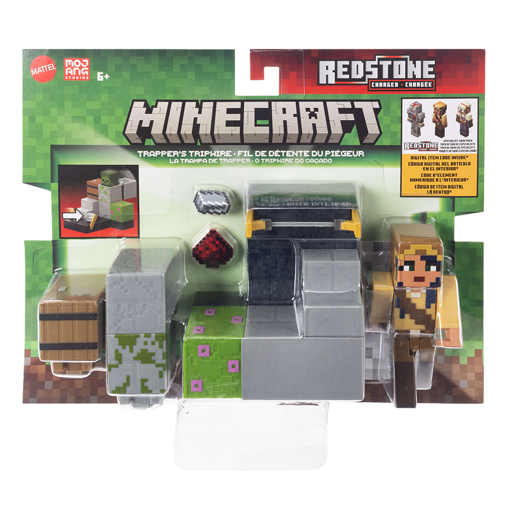 MINECRAFT REDSTONE CHARGED TRAPPER'S TRIPWIRE (JKK09)