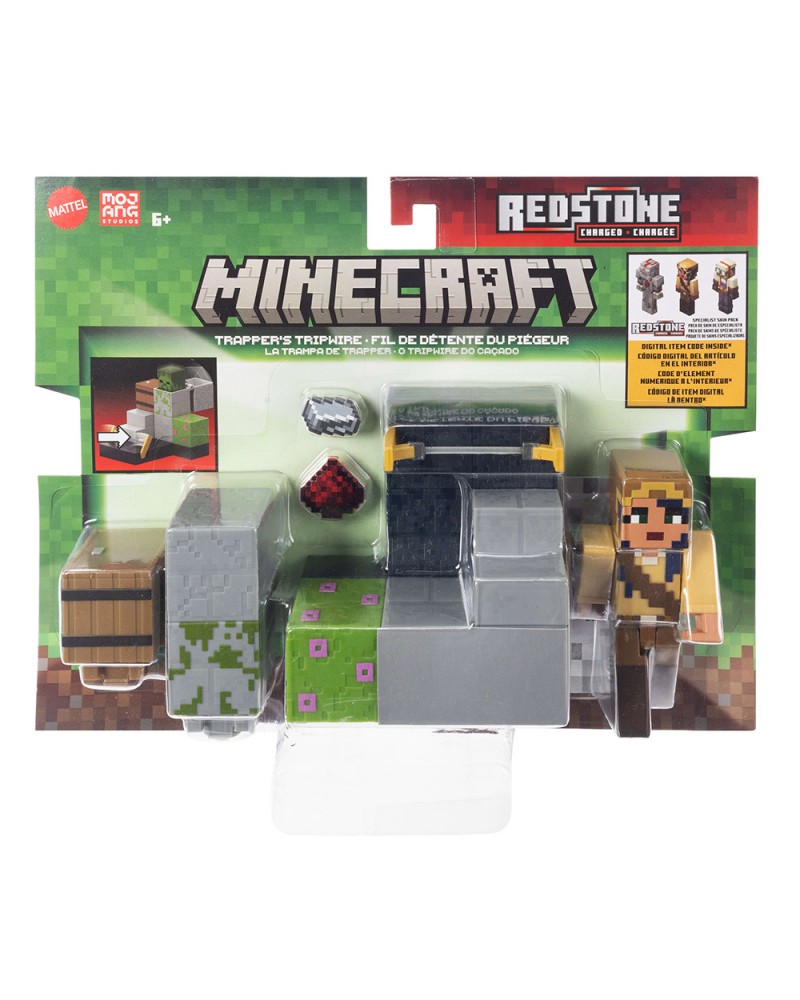 MINECRAFT REDSTONE CHARGED TRAPPER'S TRIPWIRE (JKK09)