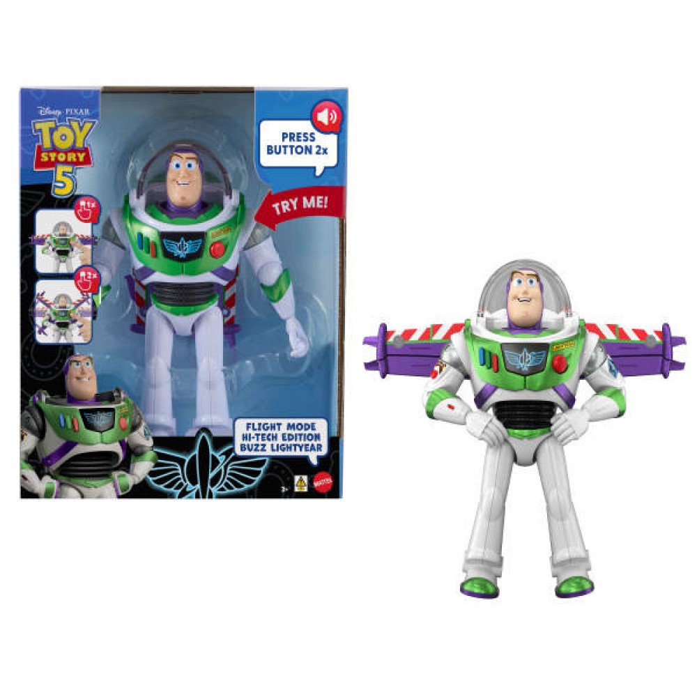 TOY STORY ΦΙΓΟΥΡΑ ΜΠΑΖ 30ΕΚ. ΜΕ ΚΙΝΗΣΗ ΚΑΙ ΗΧΟΥΣ (JKL97)